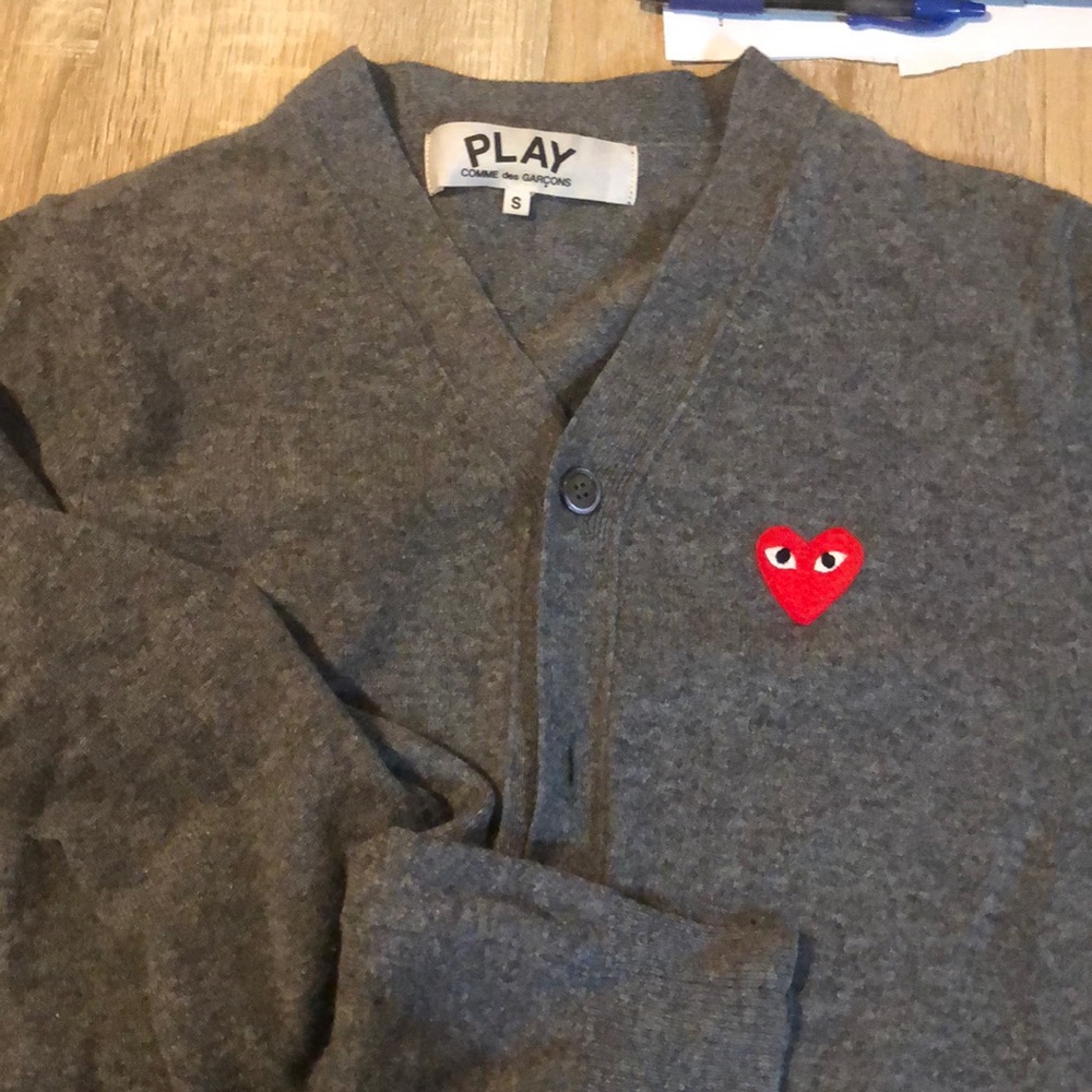 Comme des Garcon Play Cardigan